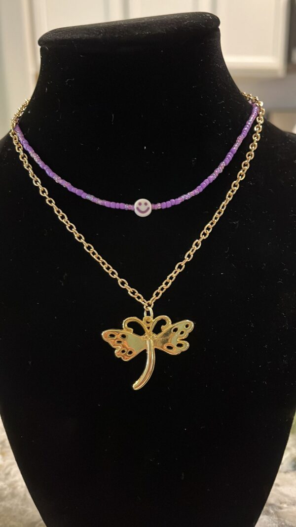 Gold Butterfly Necklace